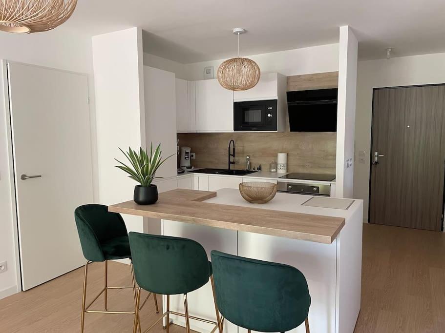 Superbe Appartement En Residence Avec Parking Ле-Ман Экстерьер фото